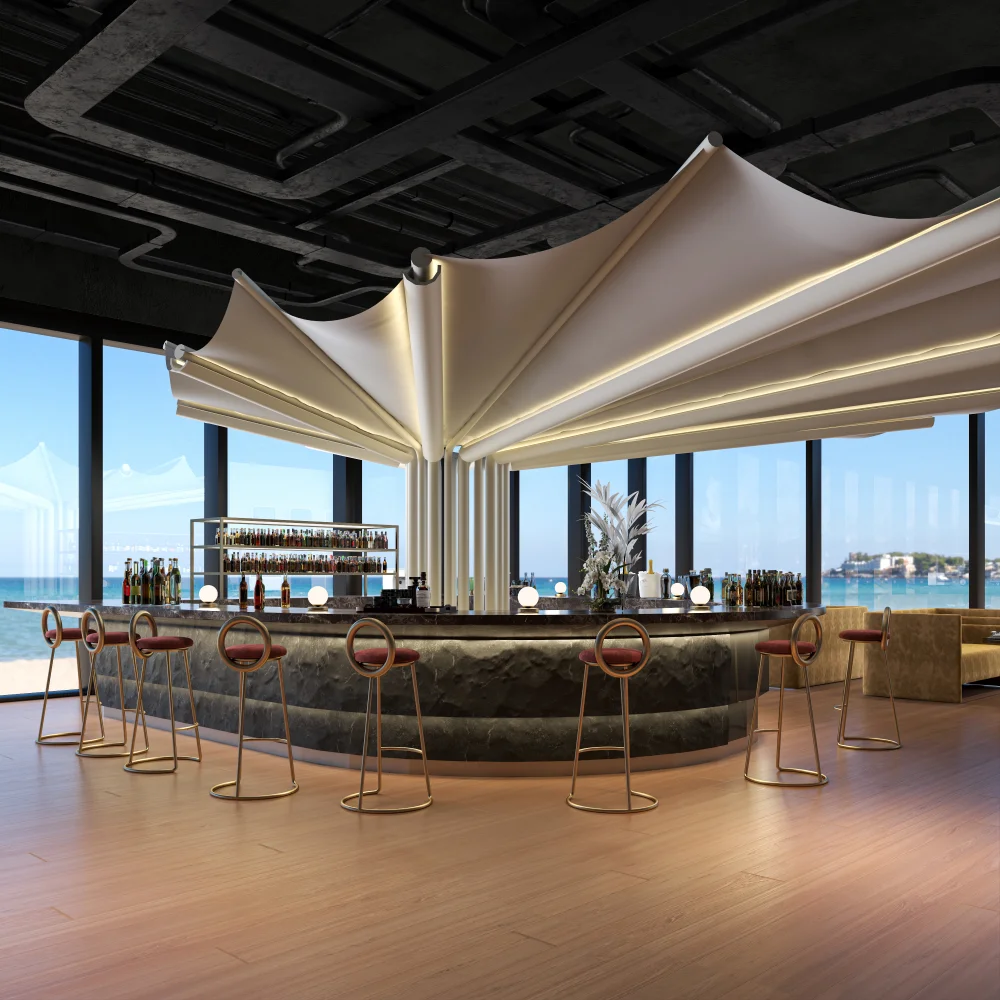 Deluxe Residence bar render