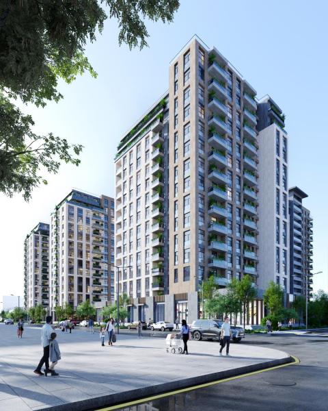 Deluxe Residence Elmlər meydança və piyada zonası