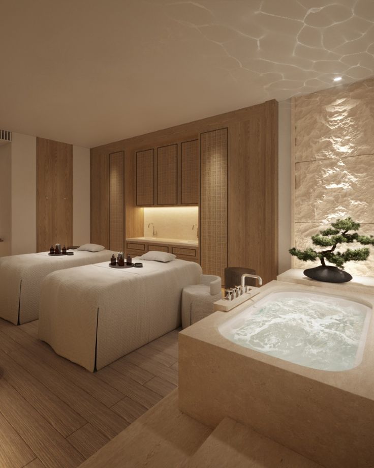 Deluxe Residence spa render