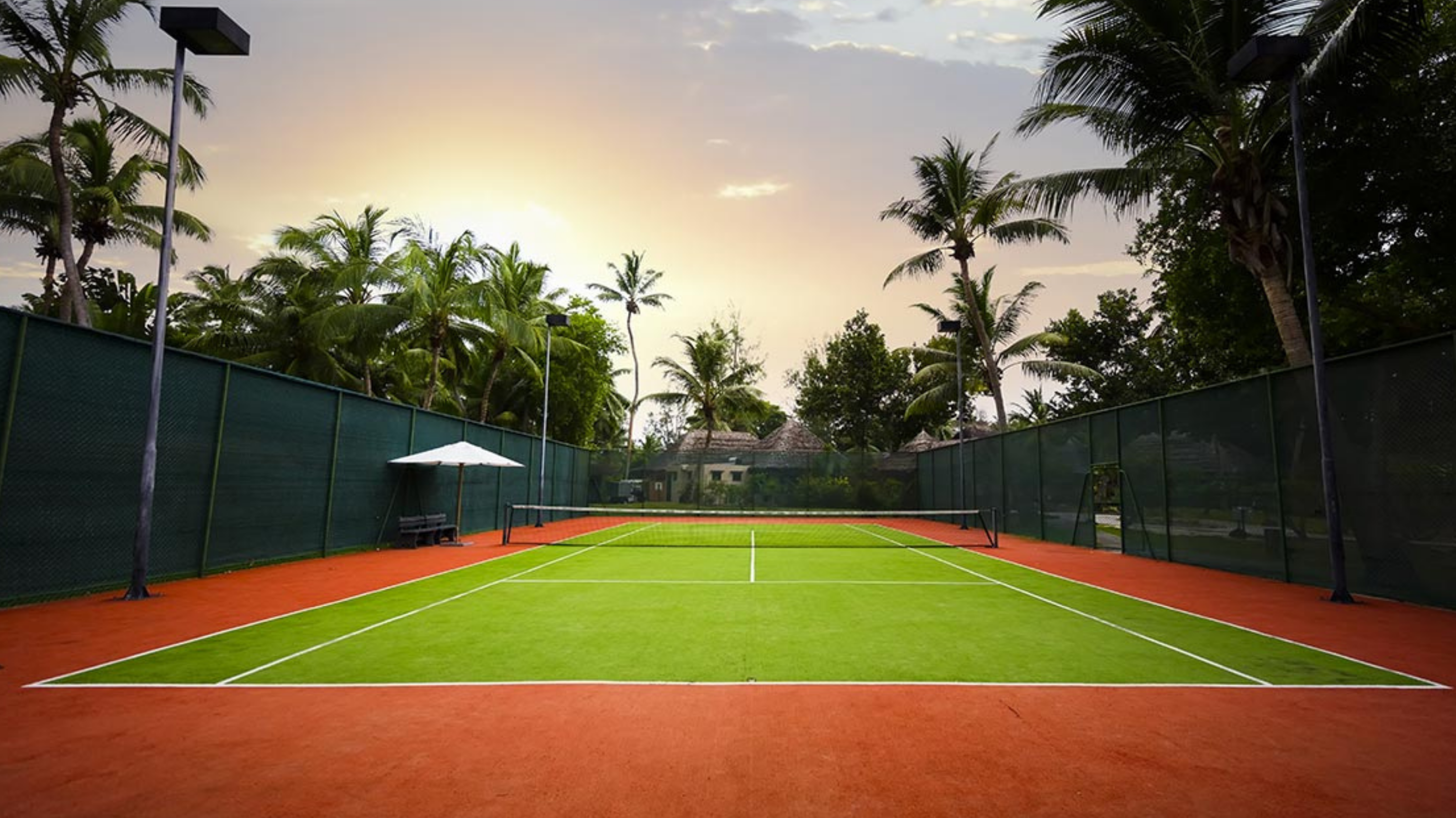 Deluxe Residence tennis court render